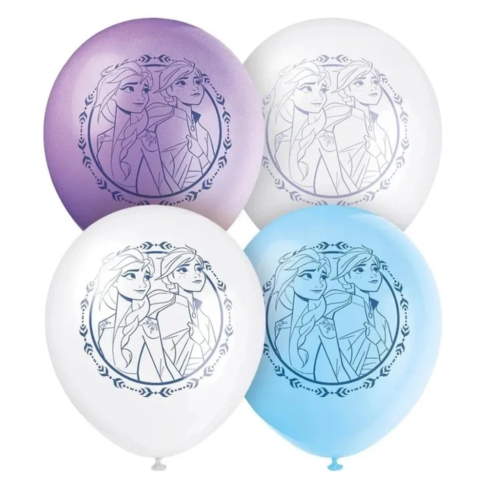 Disney Frozen Birthday Party Balloons 24 Total 3 Pack of 8 Elsa Anna Brand New